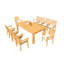 Hari Outdoor 11 - Piece Teak Dining Set