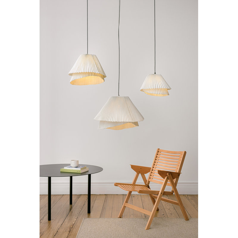 Tempo Vivace Pendant, 14.6" H x 23.6" W x 21.3" D, Yes, White