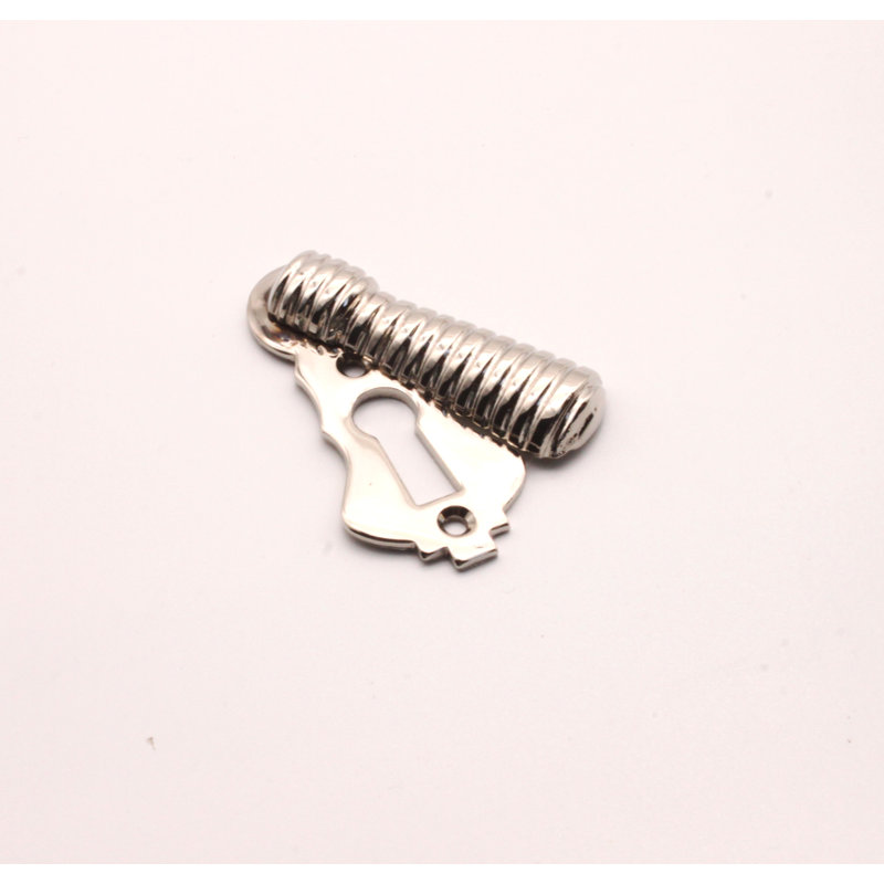 Beehive Escutcheon, Polished Nickel