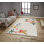 Luxurious Velvet Area Rug, 4.6 x 7.2 Feet | 100% Polyester, 740 g/m² | Non-Slip Felt Dot Underside, Machine Washable | Digital Print Design, Easy to Clean, Perfect for Living Room & Bedroom Décor
