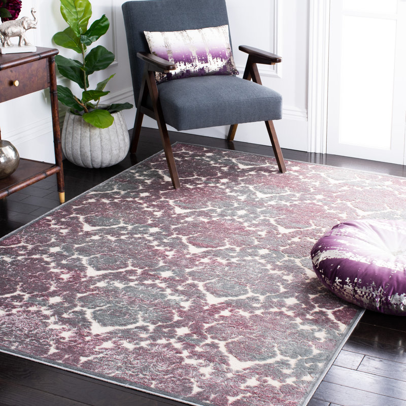 Heie Performance Damask Rug