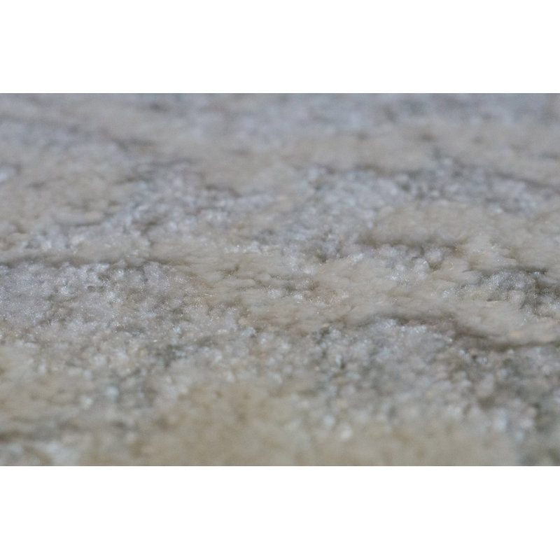 Canyon 15472-910 gris / crème, Tapis de couloir 2 pi 2 po x 7 pi 7 po