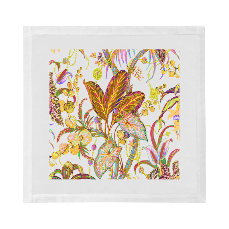 Amazonia Cotton Sateen Dinner Napkins, Splendor