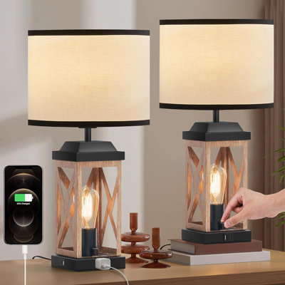 Lampe fantaisie en métal Prosperie USB