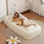 Canapé rembourré pliable avec 5 positions réglables, coussins moelleux et conception ergonomique-118090811