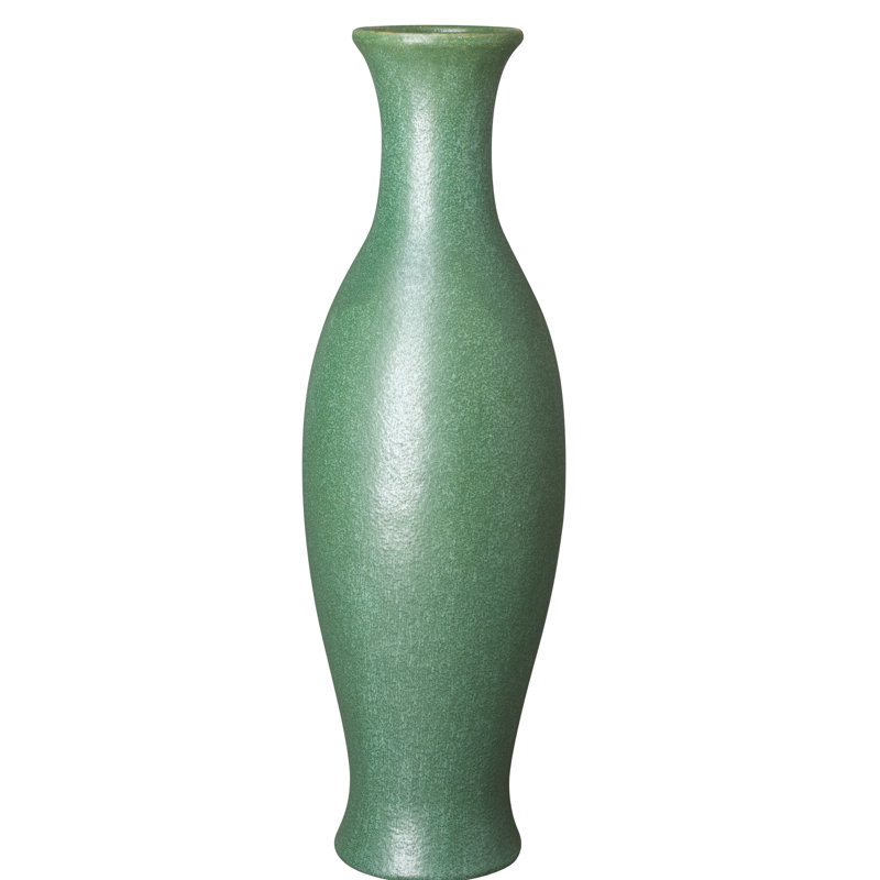 Grand pot de sirène, menthe métallique H 13 x 43 po