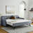 Upholstery Daybed With  Erectable Trundle And USB Charging Design-874724752