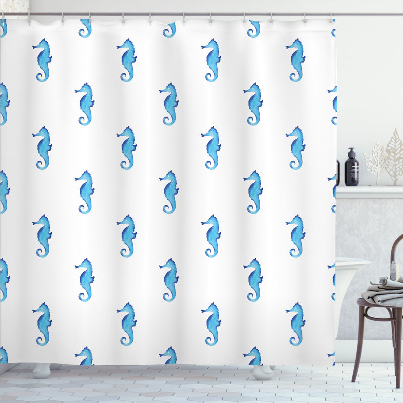 Roxanna Shower Curtain with Hooks Included, 69" W x 75" L