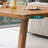 Classic solid wood table set-111363547