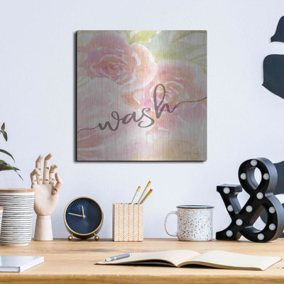 Luxe Floral Art «Floral Wash» par Cindy Jacobs, Meta «Floral Wash» par Cindy Jacobs