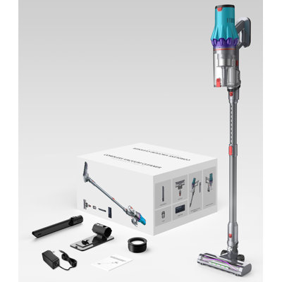 OMESER Cordless Stick Vacuum Cleaner for Pet Hair Hard Floor, 55Kpa/60Mins/600W