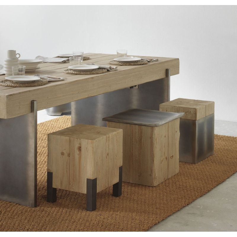 Manufactured Wood Accent Stool