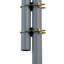 Machrus Upper Bounce Trampoline Enclosure Pole Connecters For poles up to 1.5" diameter