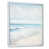White Floater Framed