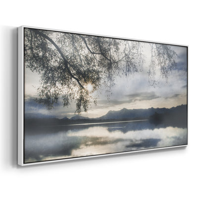 Staffelsee Lake- Framed Gallery Wrapped Canvas -Ready to Hang
