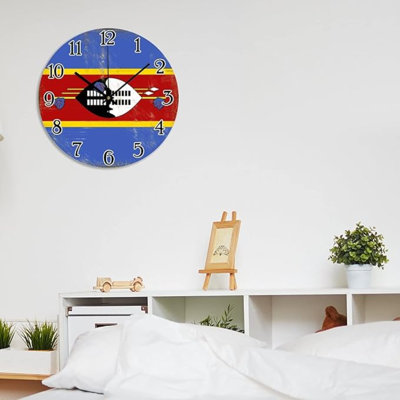 Horloge murale en PVC Swaziland Swaziland