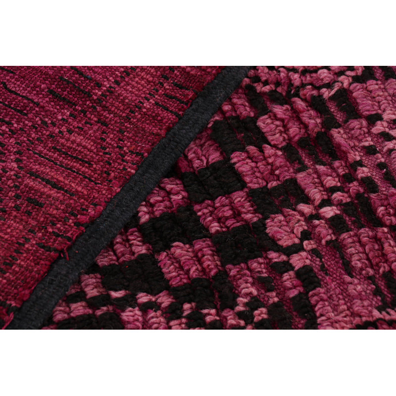 One-of-a-Kind 2'7”x14' 1950s Wool Area Rug