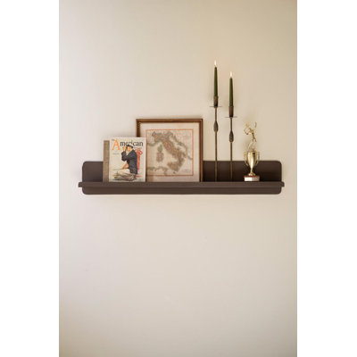 ANTIQUE BRONZE WALL SHELF