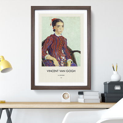 La Mousme by Vincent Van Gogh - Picture Frame Art Prints
