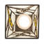 5" Square Backyard Friends Mini Pendant