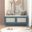 Banc de rangement en rotin avec rangement Boho-1262038616