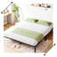 Structure de lit en métal avec joints de matelas, conception de plateforme, rangement sous le lit, robuste, facile à assembler-231955984-232806269