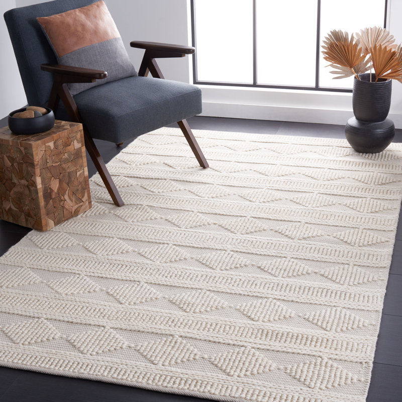 Tapis Natura 210 en ivoire / gris, Rectangle 5 pi x 8 pi