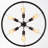 Tyleshia 6 - Light 23" in Dimmable Modern Industrial Sputnik Round Chandelier for Kitchen Island Living Room-902883165