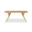 Rabideau Bamboo Solid Wood Dining Table-1858953039