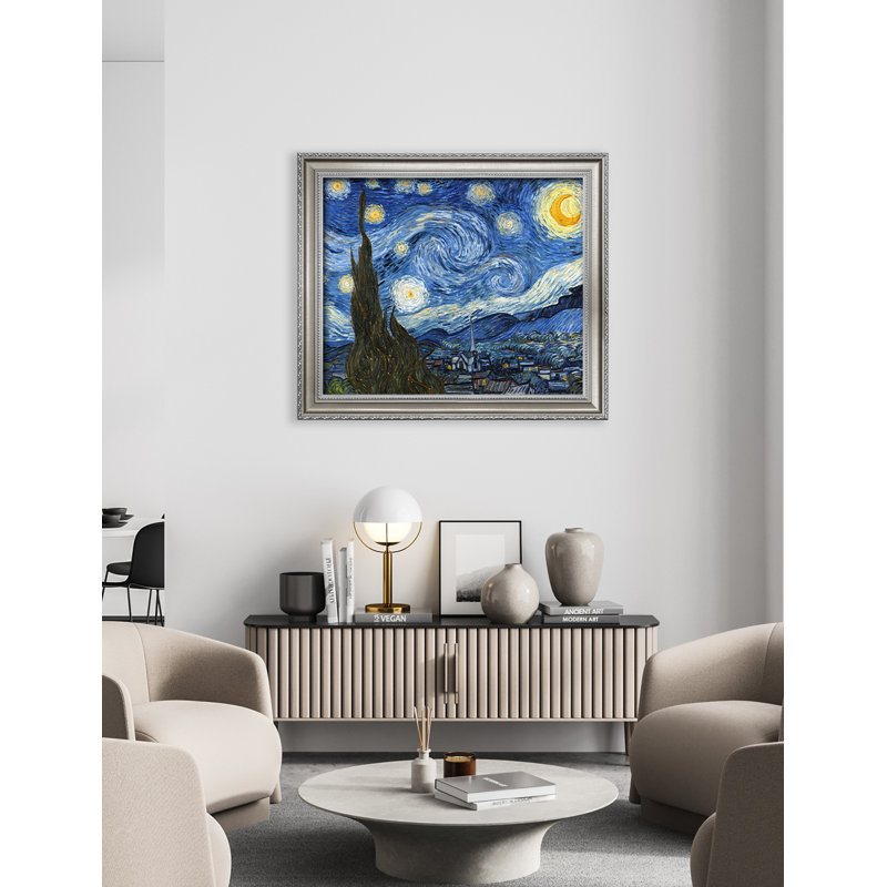 Nuit étoilée, Vincent Van Gogh, reproduction d'art sur toile, œuvres d'art du monde classique pour la décoration intérieure