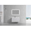 Balli 40" Wall-Mounted Single Bathroom Vanity Set-378347958