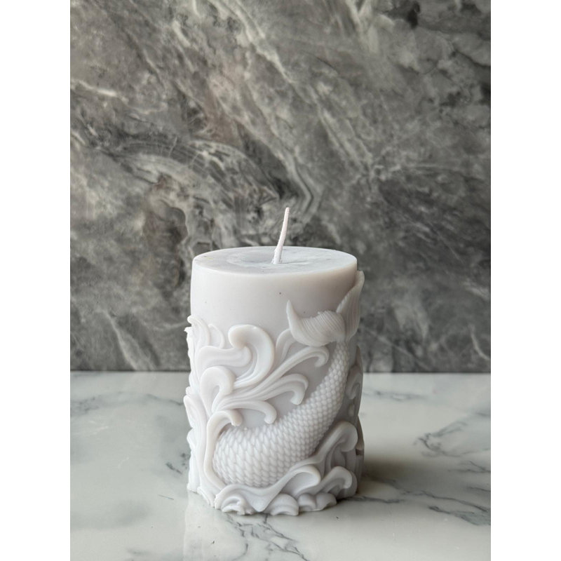 100% Soy Wax Candle, White, 2.4 x 3.9 x 2.4 Inches | Eco-Friendly, Clean Burning, Long-Lasting | Perfect for Home Decor, Relaxation, and Aromatherapy | Ideal Gift for Any Occasion