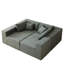Canapé modulaire rembourré Corduroy