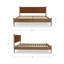 Crosby Queen Bed Brown-697724694