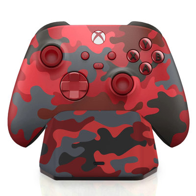DreamController Super Saiiyan Quick Charging Stand for X-box One|Series X|S: ly Matches X-box Controllers- DAYSTRIKE CAMO- Made with Hydro-dip print(Not just a decal)(Controller Not Included)
