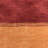 Manns Hand Knotted Loom Wool Eco-Friendly Area Rugs - Round | Orange & Red Color | Contemporary Design | Area rugs for living room, bedroom-1464037625