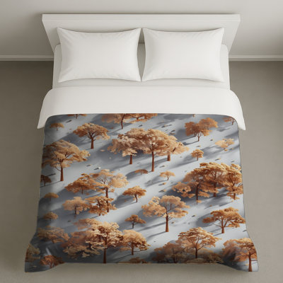 Autumn Forest Landscape Duvet Covers