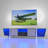 TV Console With Large Storage Cabinets