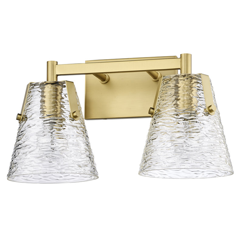 Truckee 2 - Light Dimmable Vanity Light, Modern Gold