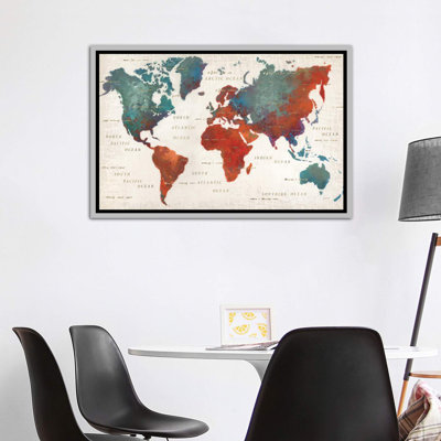 Monde coloré I - Impression