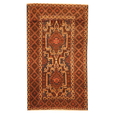 Dakira Wool Oriental Indoor Rug