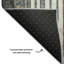 Tapis géométrique de qualité supérieure lavable à la machine Mayfield AMF2189-1025496513-1025496518