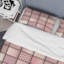 Pink Denim Patchwork - Ensemble de housse de couette à motif-2129020765