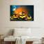 Citrouilles d'Halloween souriant-1846981836