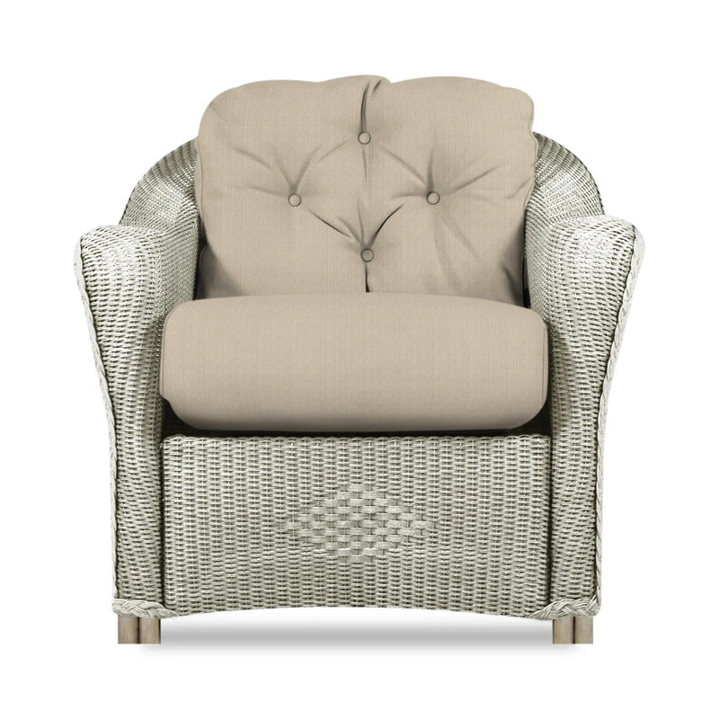 Reflections Outdoor Lounge Chair, Canvas Natural Sunbrella® Canvas, Linen
