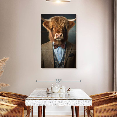 Brampt A Highland Cow Portrait