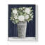 «Punched Tin White Floral» par Cindy Jacobs, reproduction d'art sur toile blanche et bleue-1202873206-1103437039