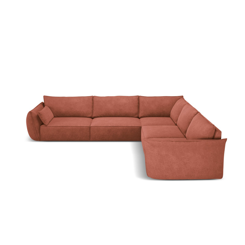 Leeyah 7 Seater Corner Sofa , Brown