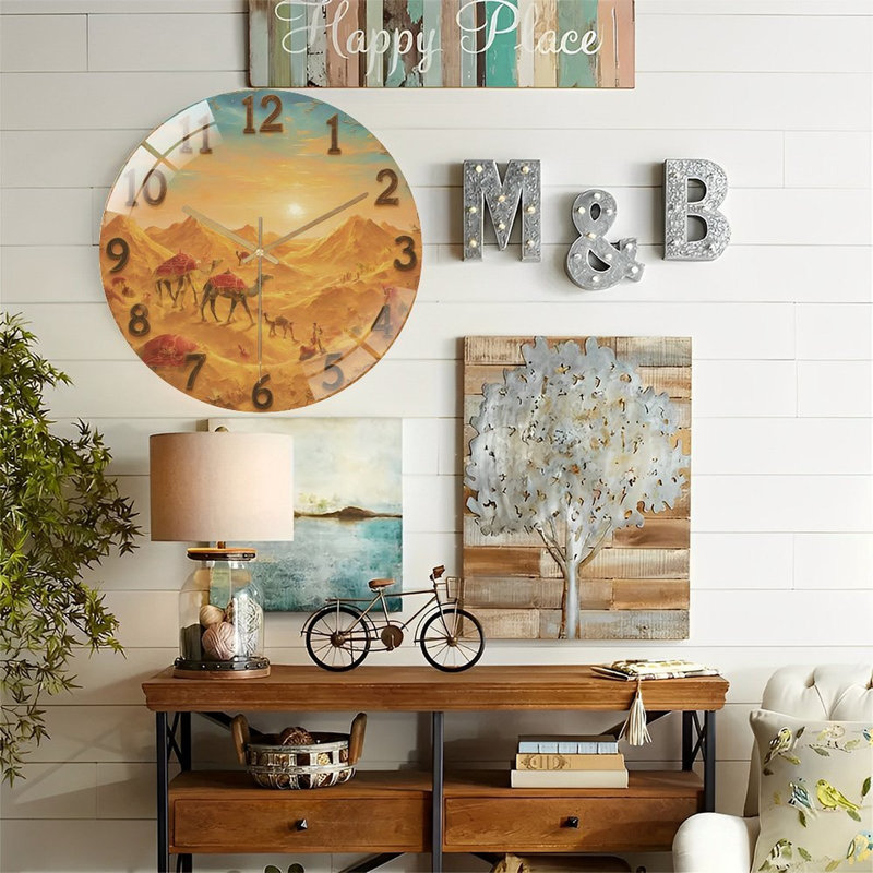 Horloge murale 12 po