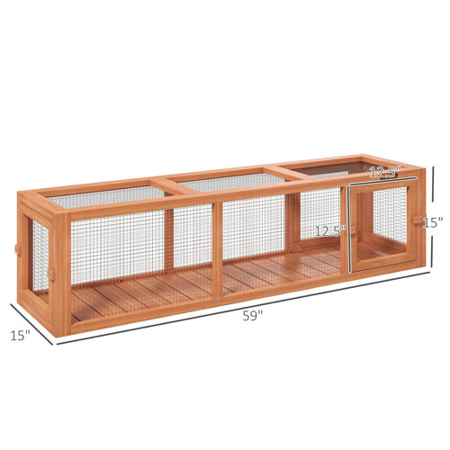 Tucker Murphy Pet™ Long Tunnel Outdoor Cat Cage | Wayfair